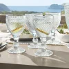 Lot de 4 verres Santerre
