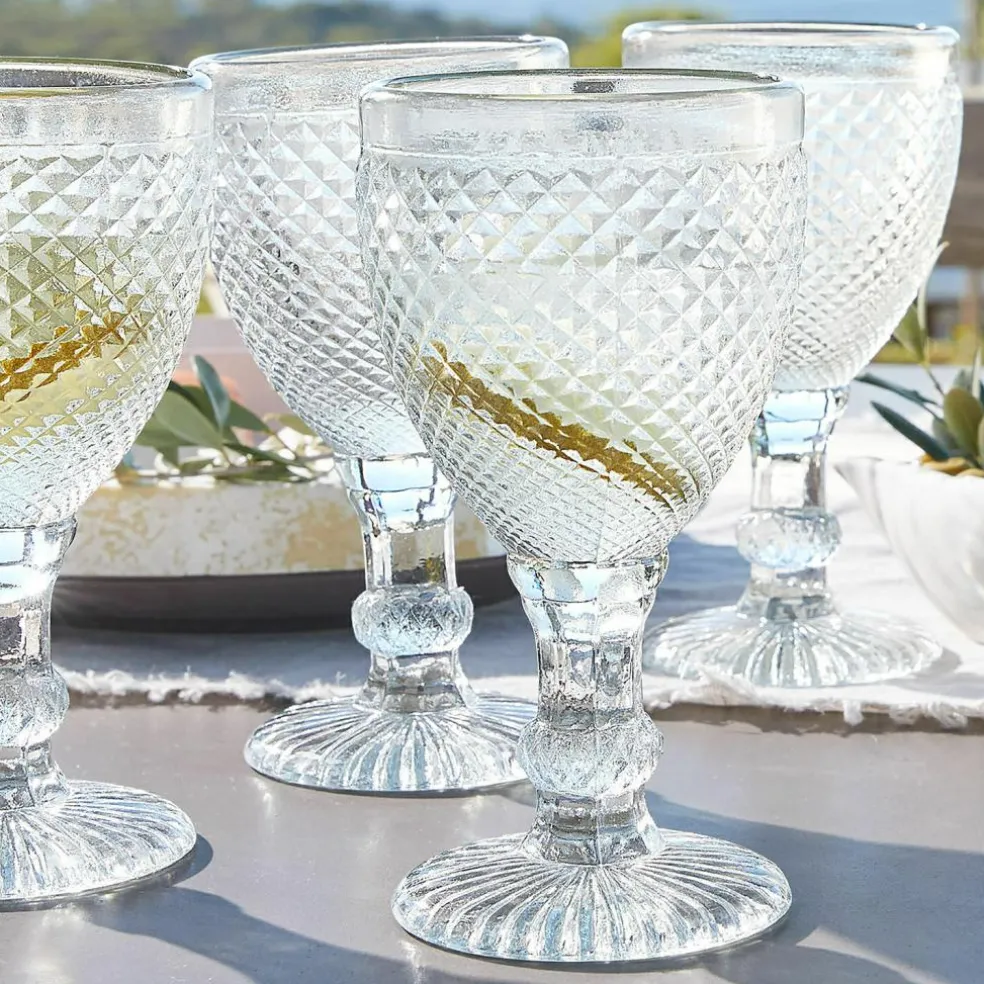 Lot de 4 verres Santerre