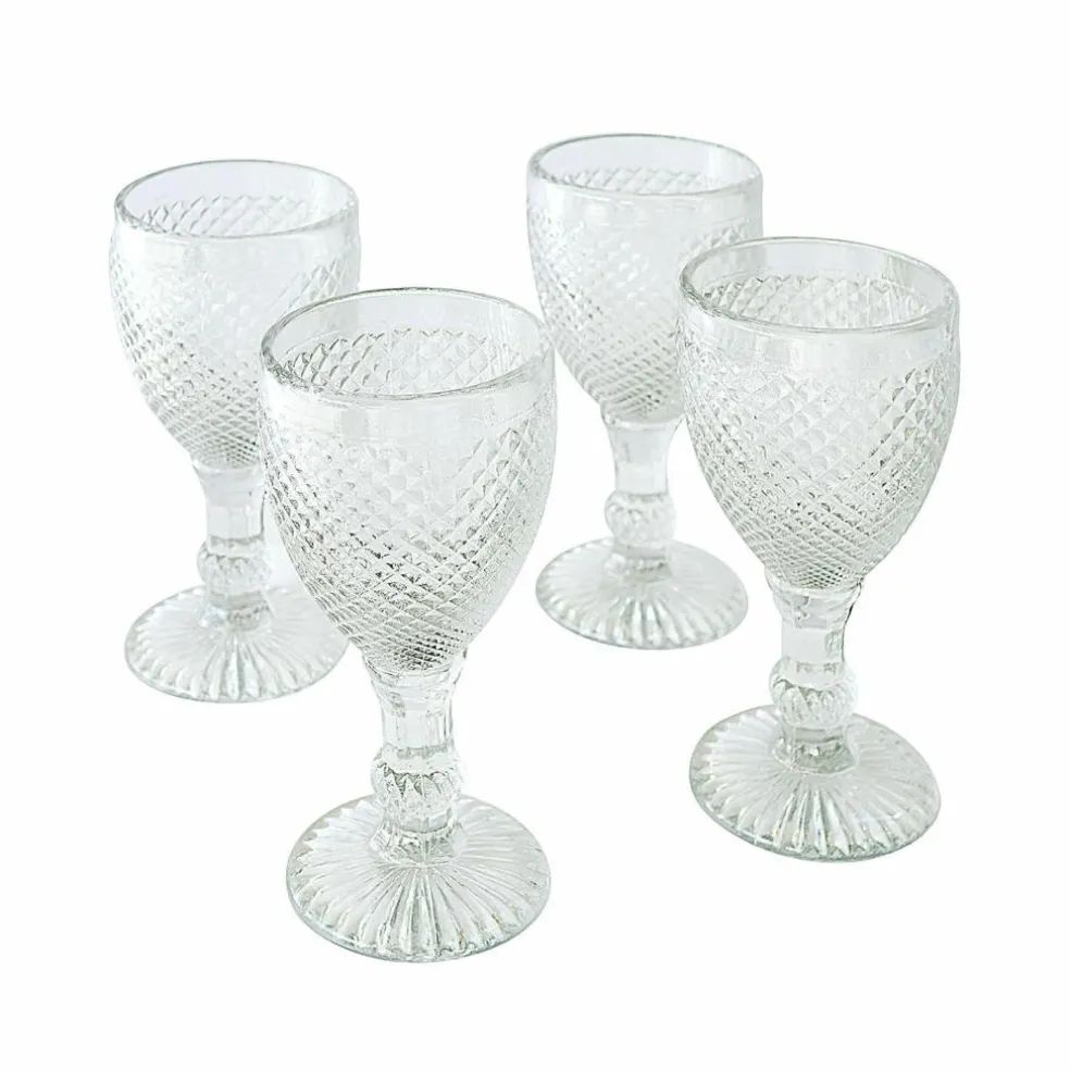 Lot de 4 verres Santerre