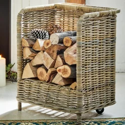 Panier à bûches Xabier