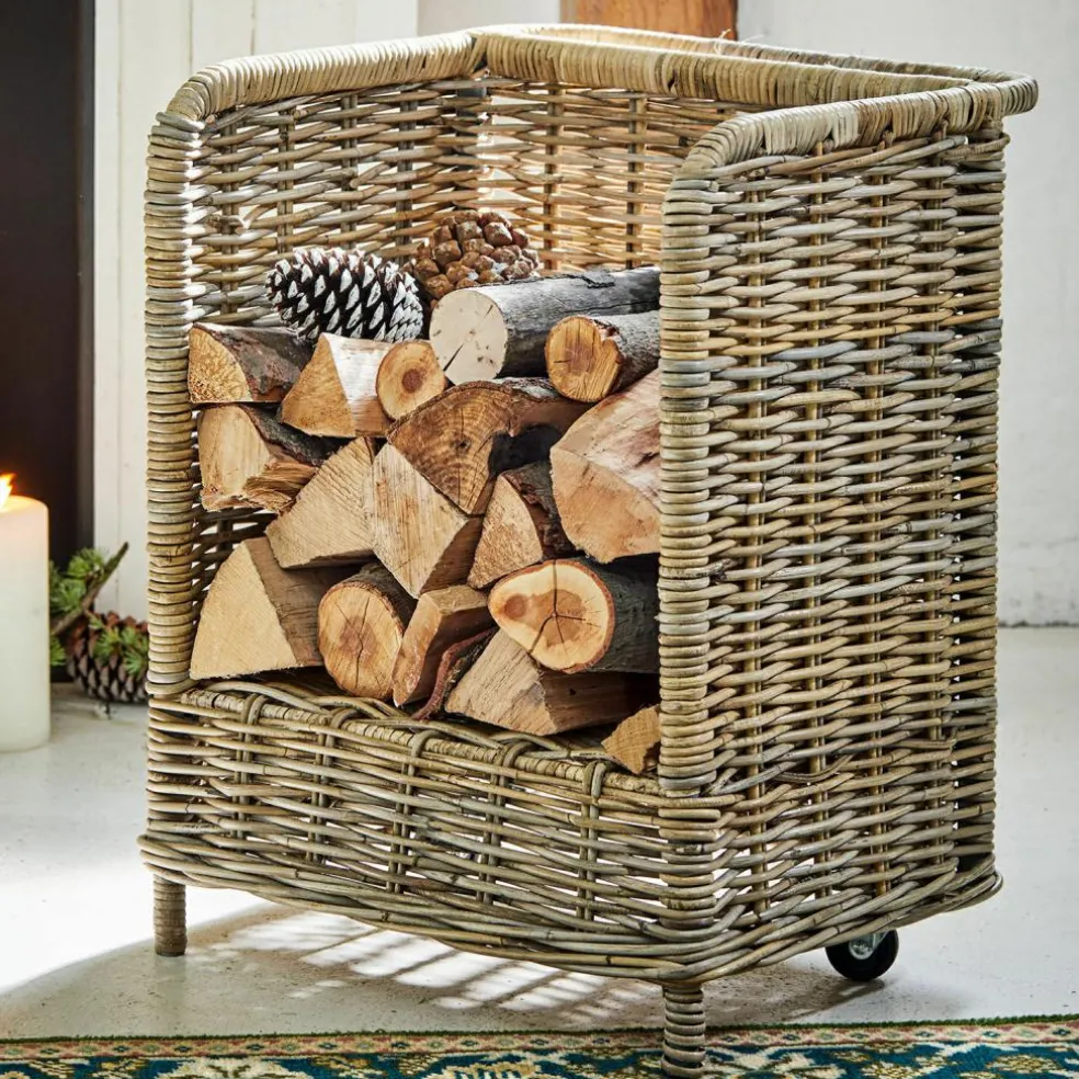 Panier à bûches Xabier