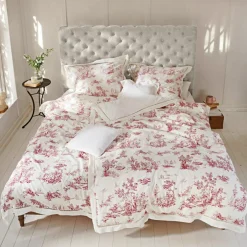 Parure de lit Toile rouge