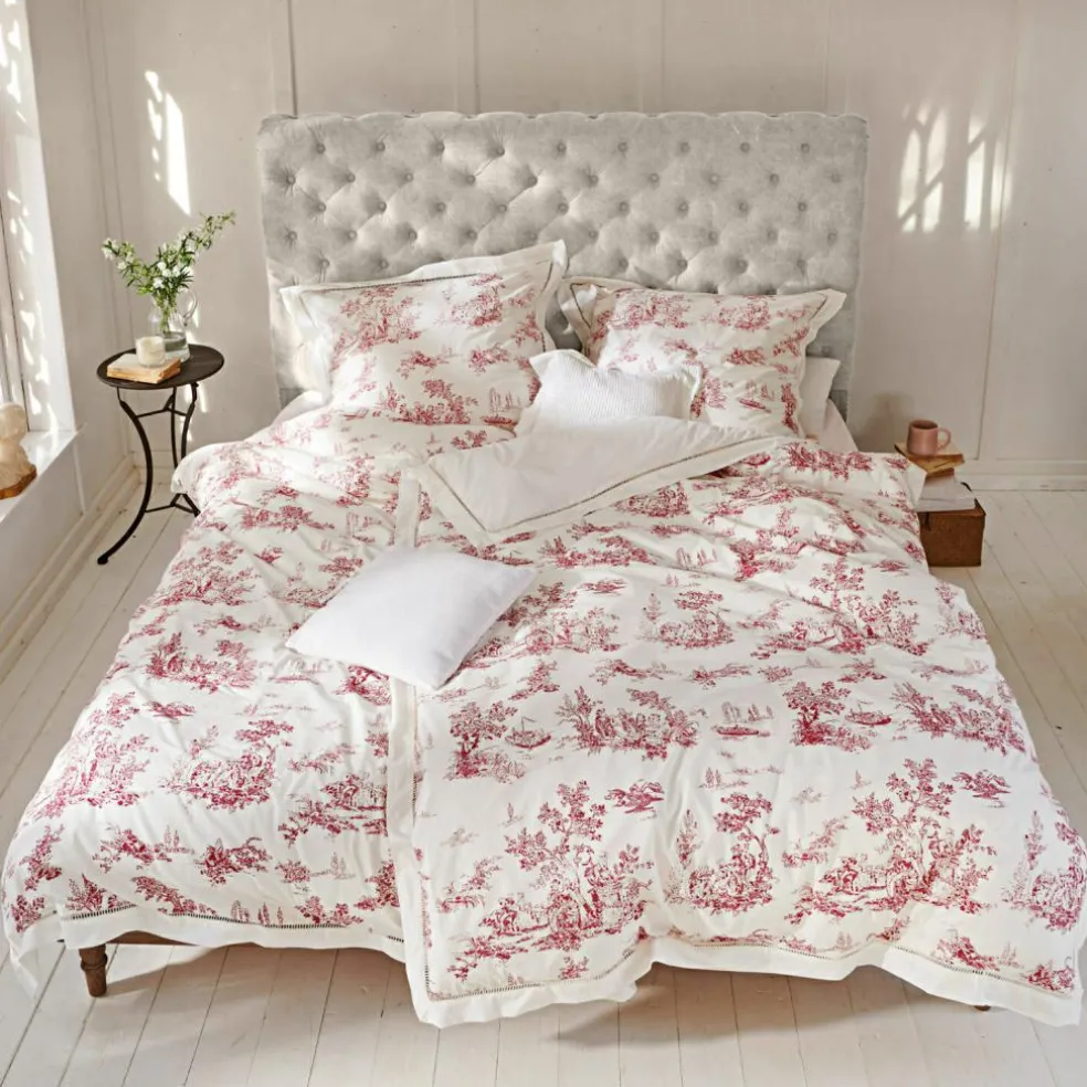 Parure de lit Toile rouge