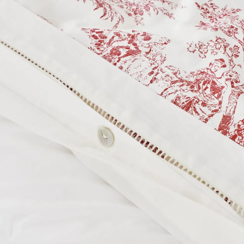 Parure de lit Toile rouge