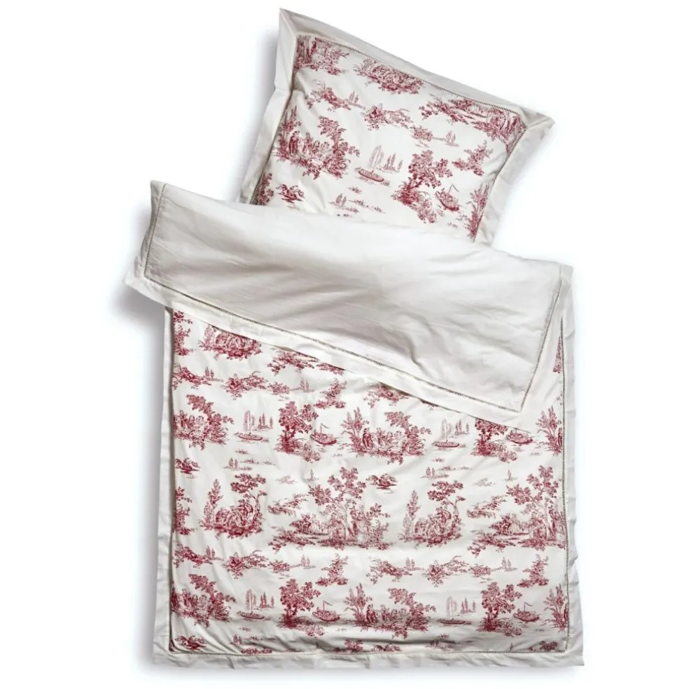 Parure de lit Toile rouge