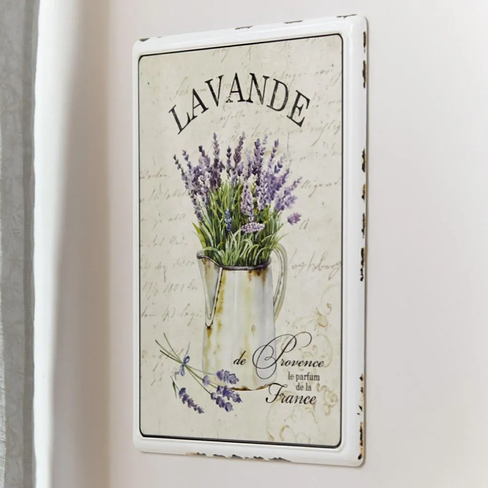 Plaque décorative Lavande