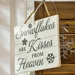 Plaque décorative Snowflakes