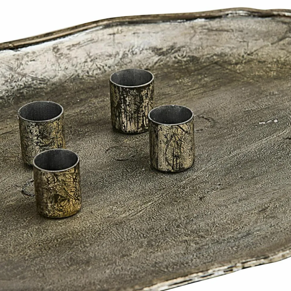 Plateau à bougies Noirelle