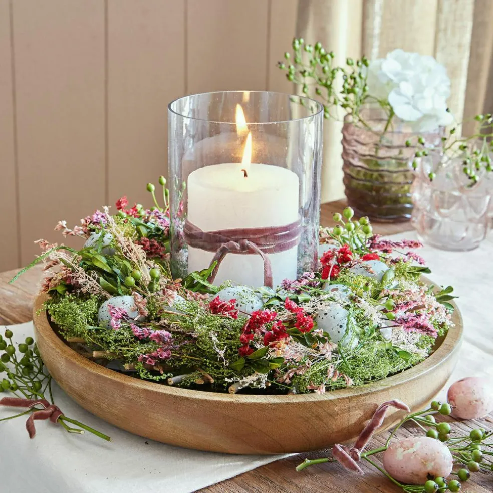 Plateau à bougies Rocio