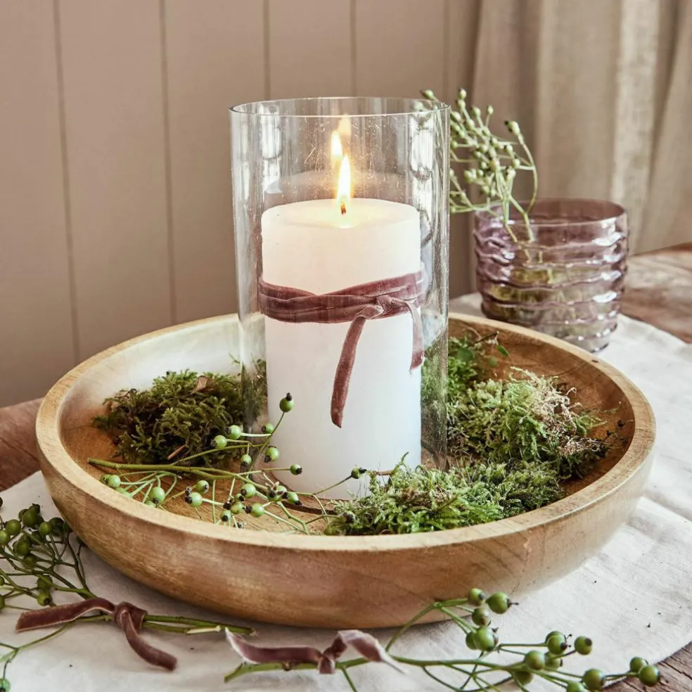 Plateau à bougies Rocio