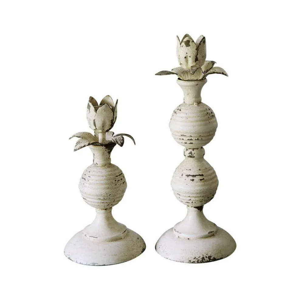 Set de 2 bougeoirs Soliras