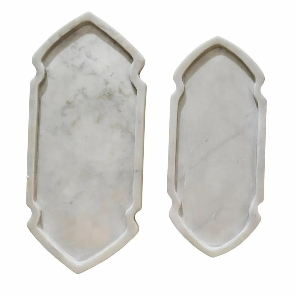 Set de 2 plateaux Zafrina