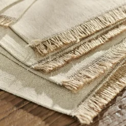 Sets de table et dessous de verres, 4 pièces Abitain