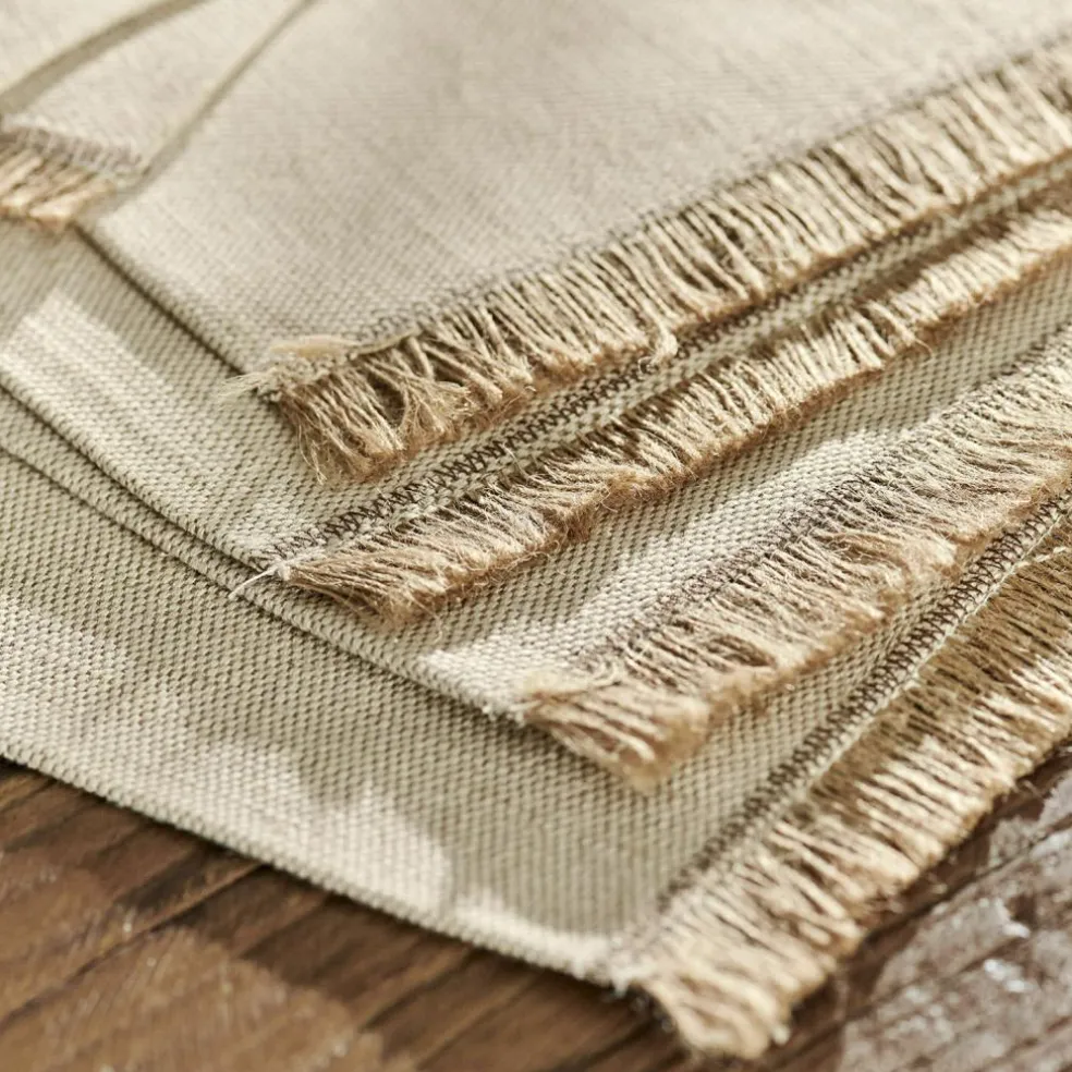 Sets de table et dessous de verres, 4 pièces Abitain