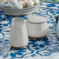 Sucrier et petit pot à lait Biarré