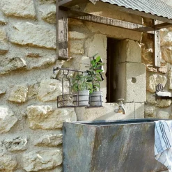 Étagère murale et paniers à plantes Hemente