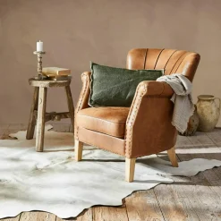 Tapis en peau de vache Edward