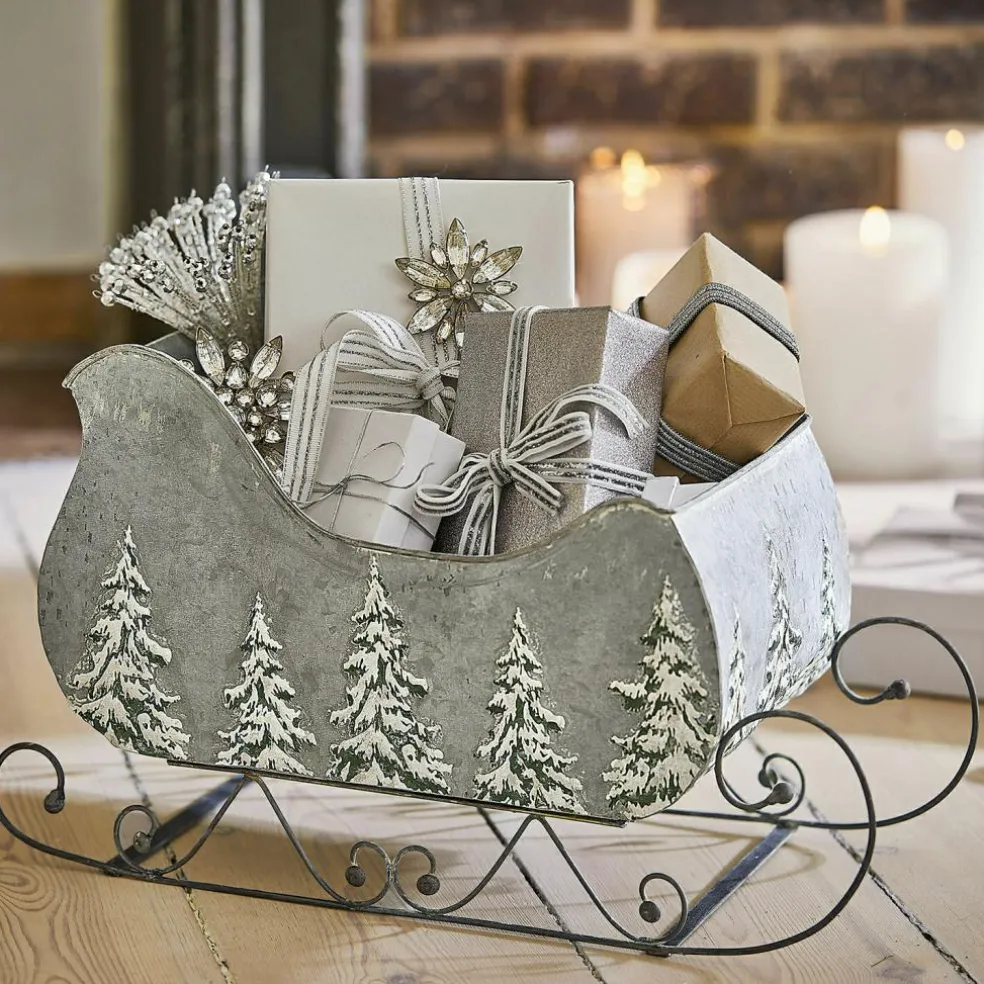 Traineau décoratif Pavie